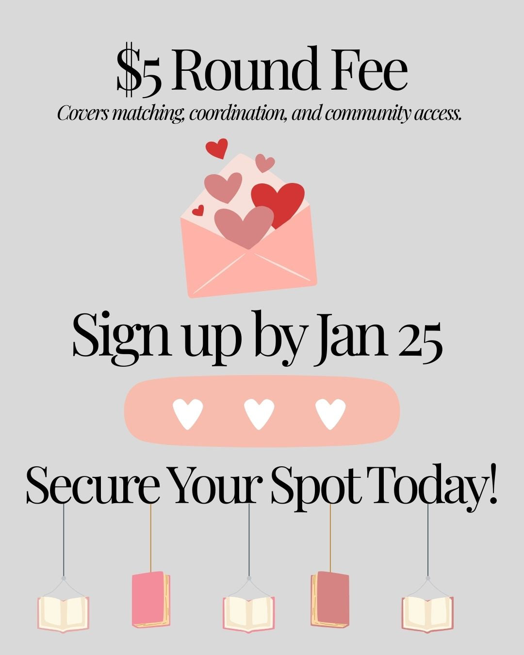Dear Reader Mail Club - Crush & Burn Round